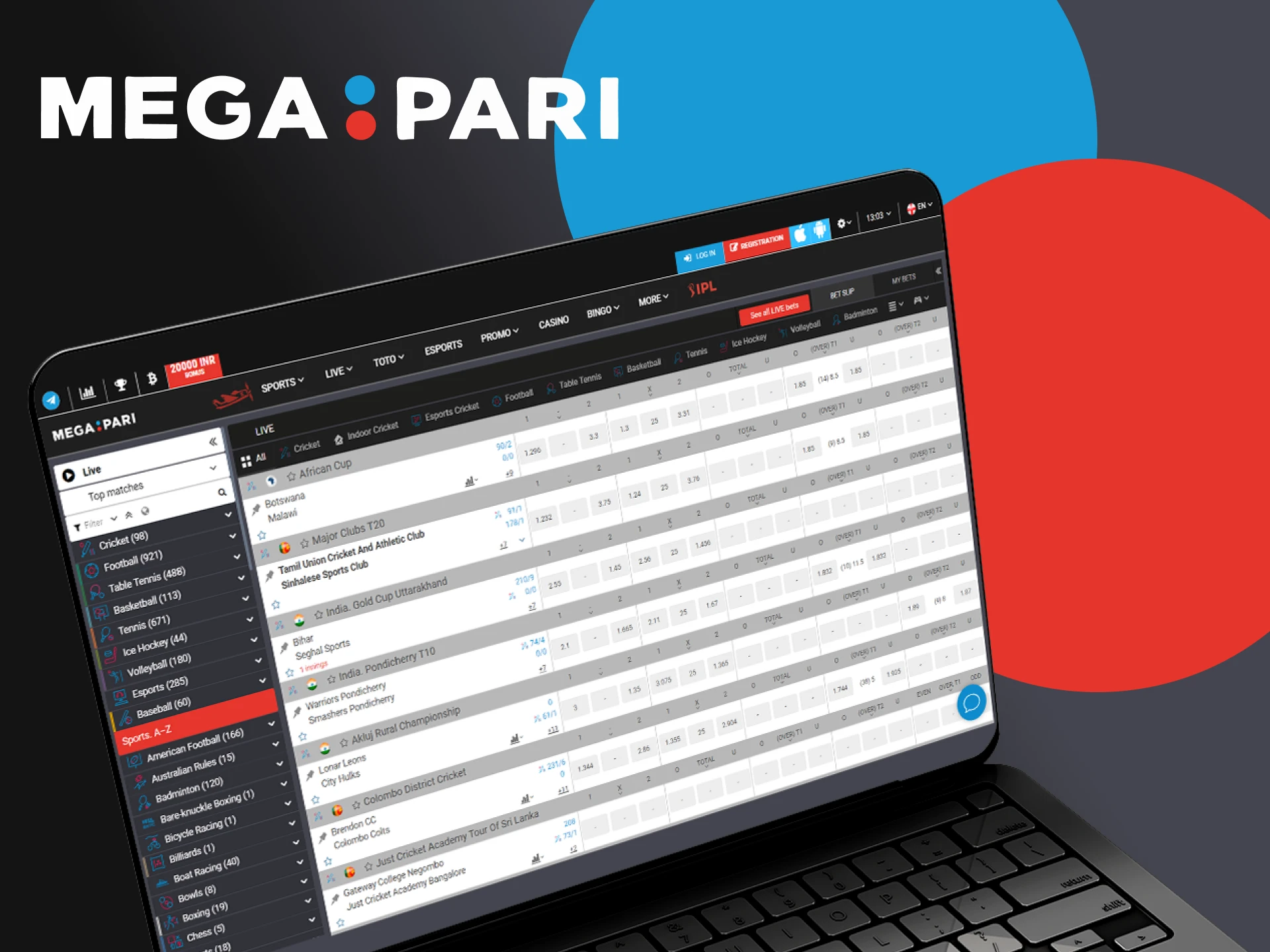 Megapari App for PC