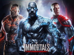  H5N1 fine creation of developers together with quick wwe characterized heroes together with their skills WWE Immortals MOD APK+DATA Unlimited Credits 2.1