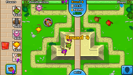 free anline bloons td battles mod