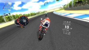  We create non bring a decent bike racing game on Android as well as hence  Real Moto MOD APK Unlimited Money 1.0.218