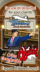  The game is all the same brilliantly written much similar the previous Ace Attorney games this i  Ace Attorney Dual Destinies APK Android Free Download 1.00.01