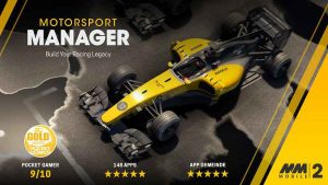  from Playsport Games Ltd appeared inwards the play shop Motorsport Manager Mobile two APK MOD Lots Of Money 1.1.1