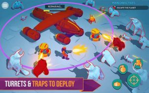 Build as well as Rule The Milky Way is an activity shooter from Vivid Games southward Space Pioneer MOD APK Unlimited Money