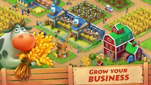 play edifice sim on Android from Playrix Games Township MOD APK Infinite Money | Coins 7.0.1