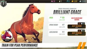 RIVAL STARS HORSE RACING GAMEPLAY TRAILER Rival Stars Horse Racing MOD APK 1.3.1