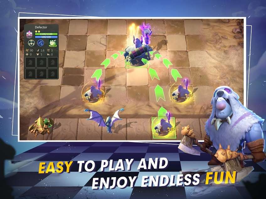 Auto Chess War 1.961 APK + Mod [Unlimited money] for Android.
