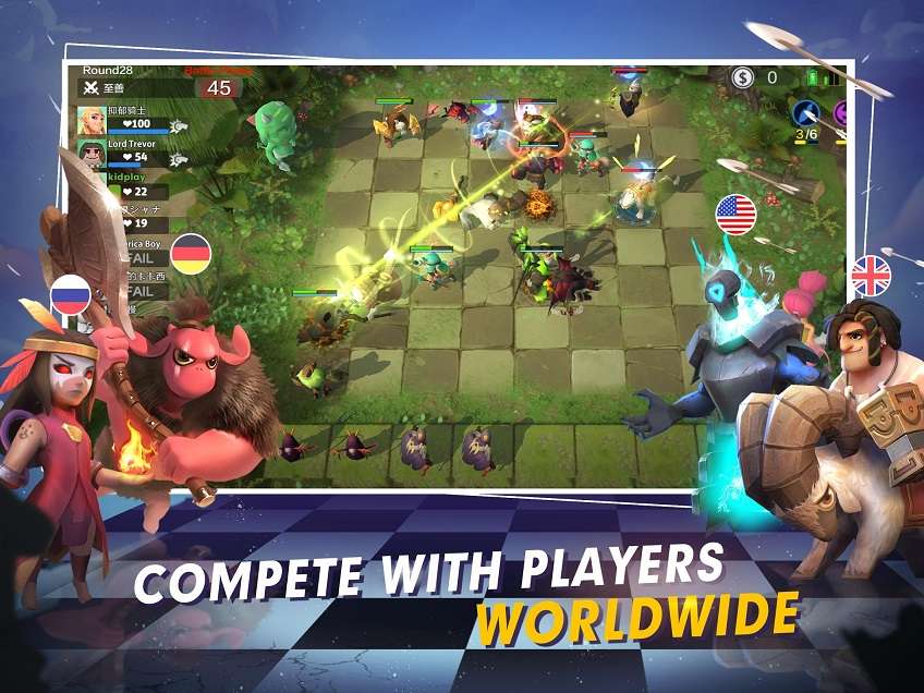 Auto Chess War 1.961 Apk + Mod (Unlimited Money) android