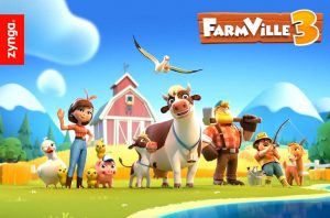  Incredibly exciting farm simulator that volition permit you lot to forget the problems together with become on n FarmVille three Animals APK MOD Download